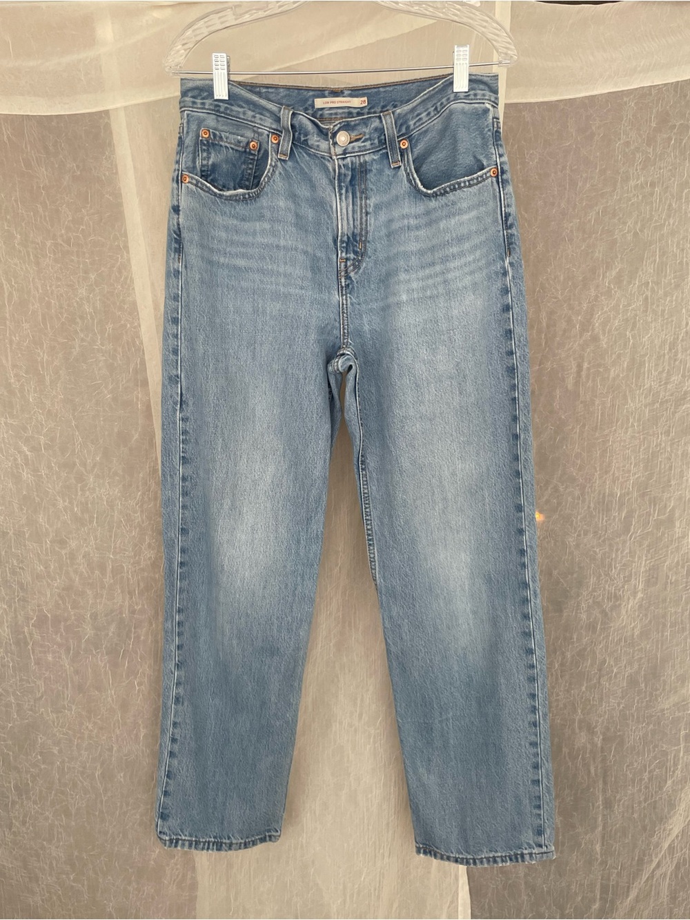 Light-wash Straight Leg Levi's